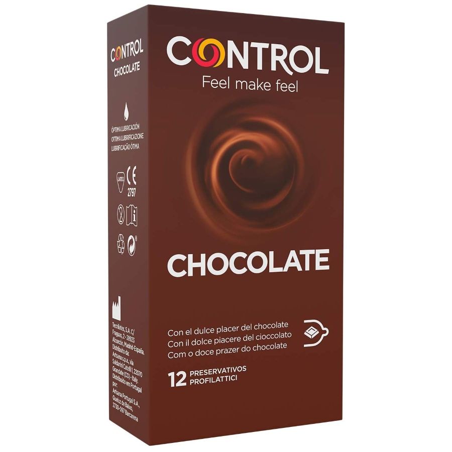 Préservatifs Saveur Chocolat Adapta Boîte 12 - Control - CONTROL CONDOMS