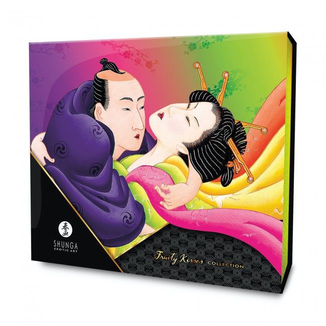 Shunga - Coffret Huiles de Massage et Lubrifiant Baiser Fruités