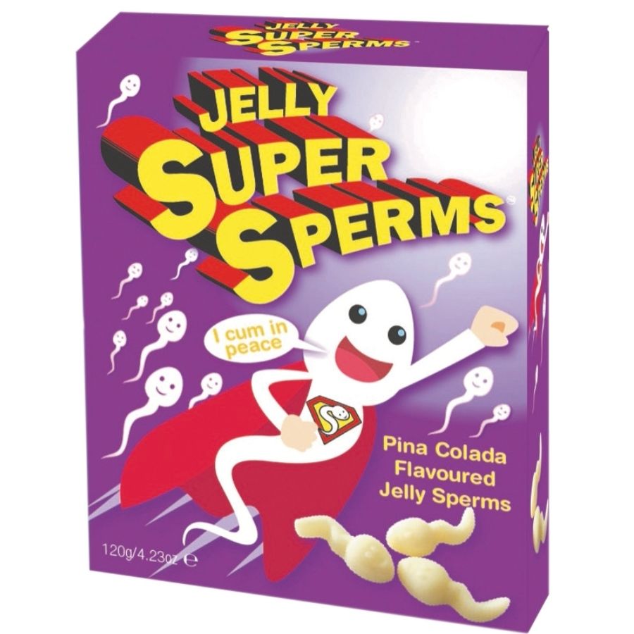 Bonbons Gélifiés Spermatozoïdes Piña Colada - Spencer & Fleetwood