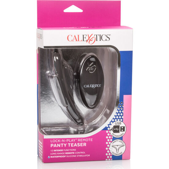 Oeuf Vibrant Télécommandé XO Remote Lock n Play - Calexotics