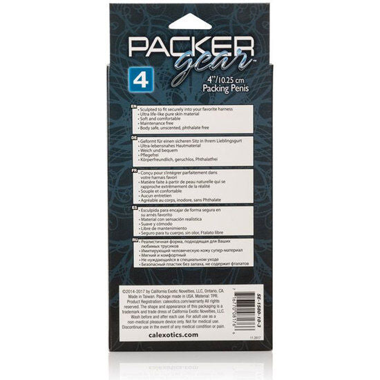Prothèse Packer Pecker Gear Brun 12.75cm - California Exotics
