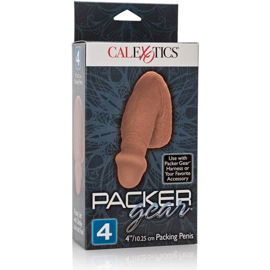 Prothèse Packer Pecker Gear Brun 12.75cm - California Exotics