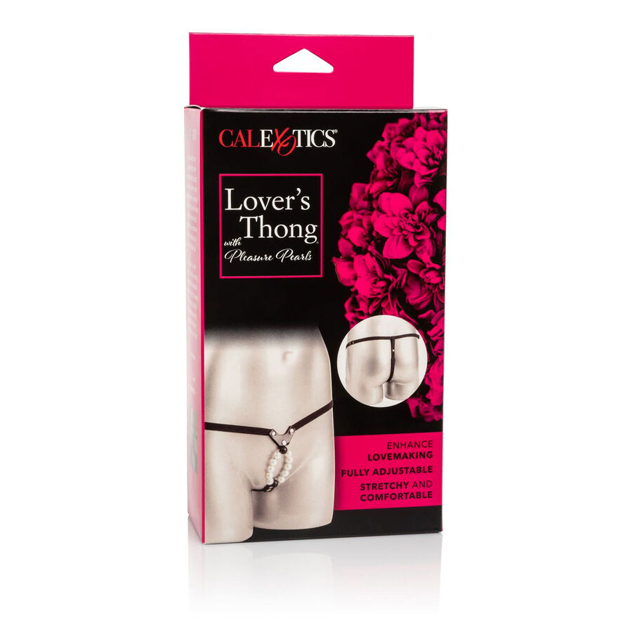 String Stimulant Lovers avec Perles de Plaisir - CalExotics