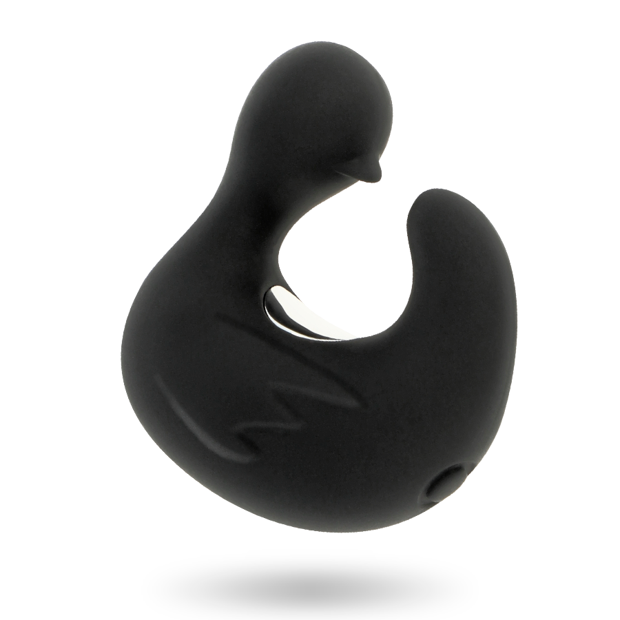 Stimulateur Ducky Rechargeable Noir - Black&Silver