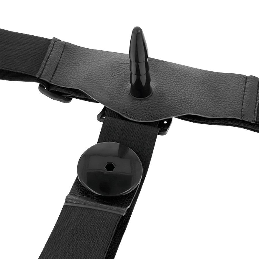 Harness Attraction – Gode ceinture double pénétration Wayne – 16,5 cm