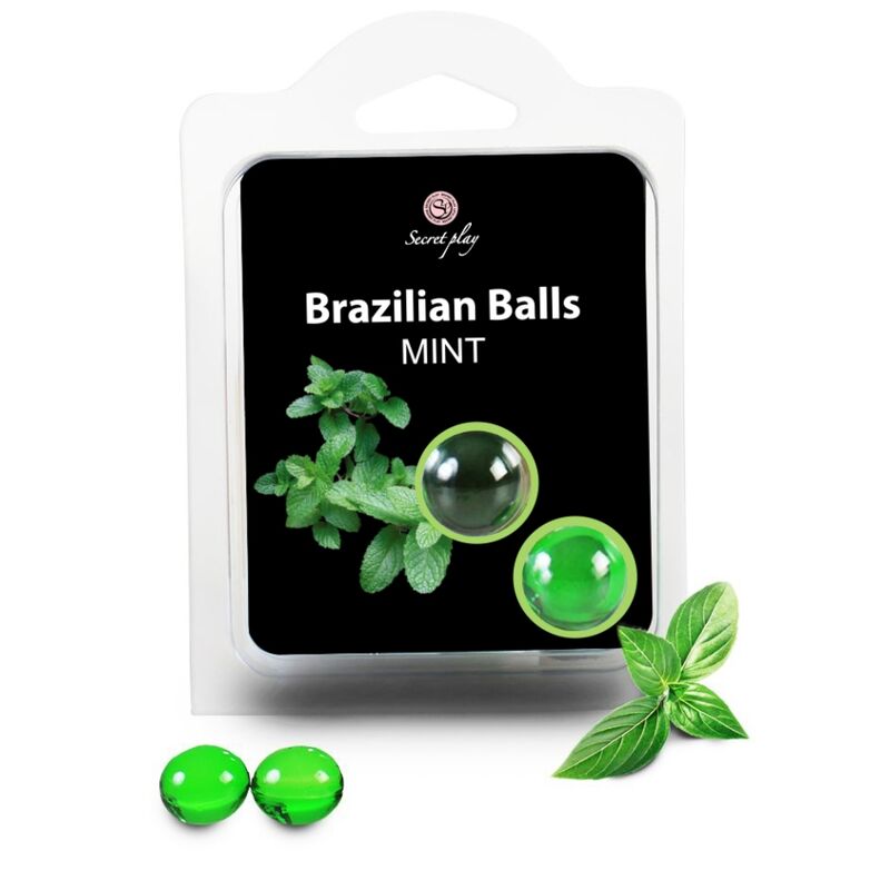 Secret Play - Boules de Massage Menthe Brazilian Balls x2