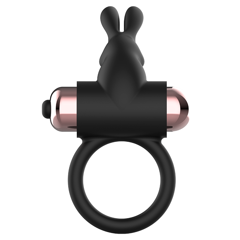 Anneau Vibrant Coquette Chic Desire Noir/Or - Coquette