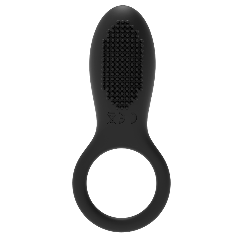 Cockring Vibrant Chic Desire Télécommandé Noir/Or - Coquette