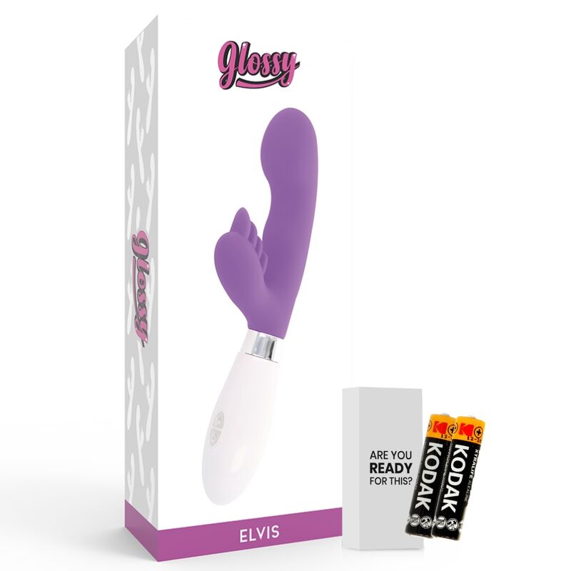Vibromasseur Rabbit Elvis Violet - Glossy - GLOSSY