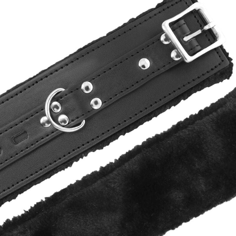 Darkness – Menottes Bondage Doublées Noir