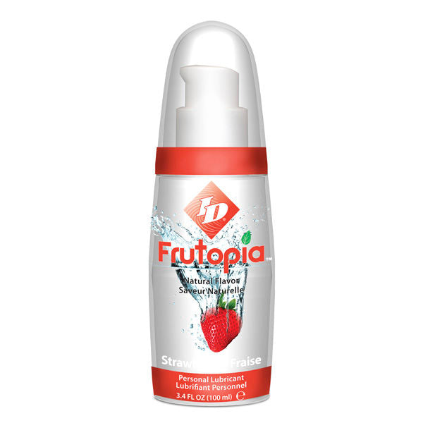 Lubrifiant Comestible ID Frutopia Fraise 100ml - ID