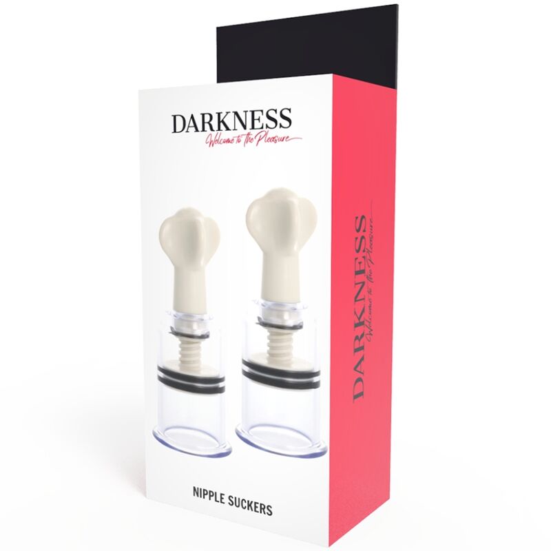 Darkness – Ventouse Transparente pour Mamelons - 5 cm