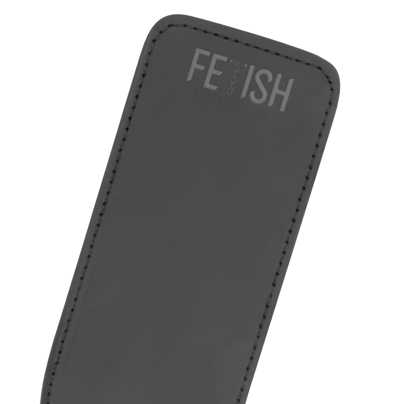 Fetish Submissive - Paddle BDSM en Cuir Synthétique Noir