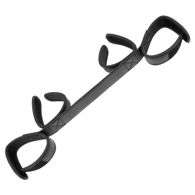 Fetish Submissive – Barre d’Écartement Bondage Cuir Végan