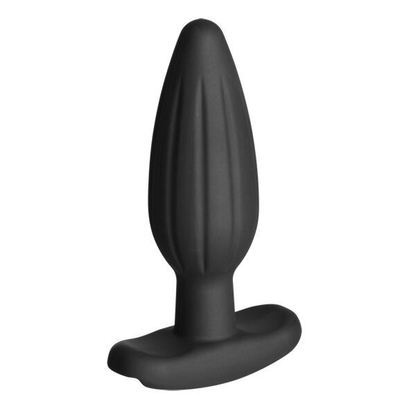 Plug Anal Électrostimulation Silicone Noir Rocker Medium - ElectraStim