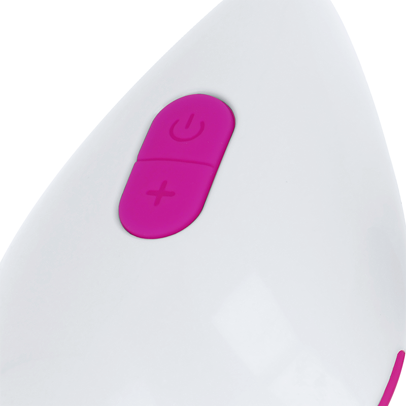 Ohmama – Oeuf vibrant texturé avec Télécommande – Violet et Blanc