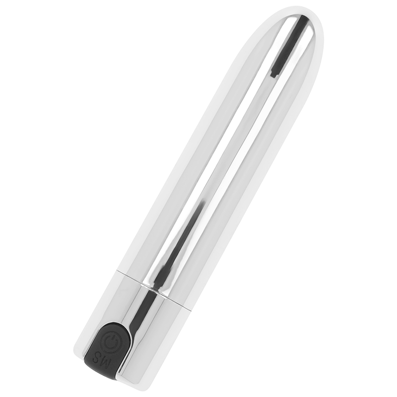Balle vibrante argentée 9,5 cm - Ohmama - OHMAMA STIMULATING