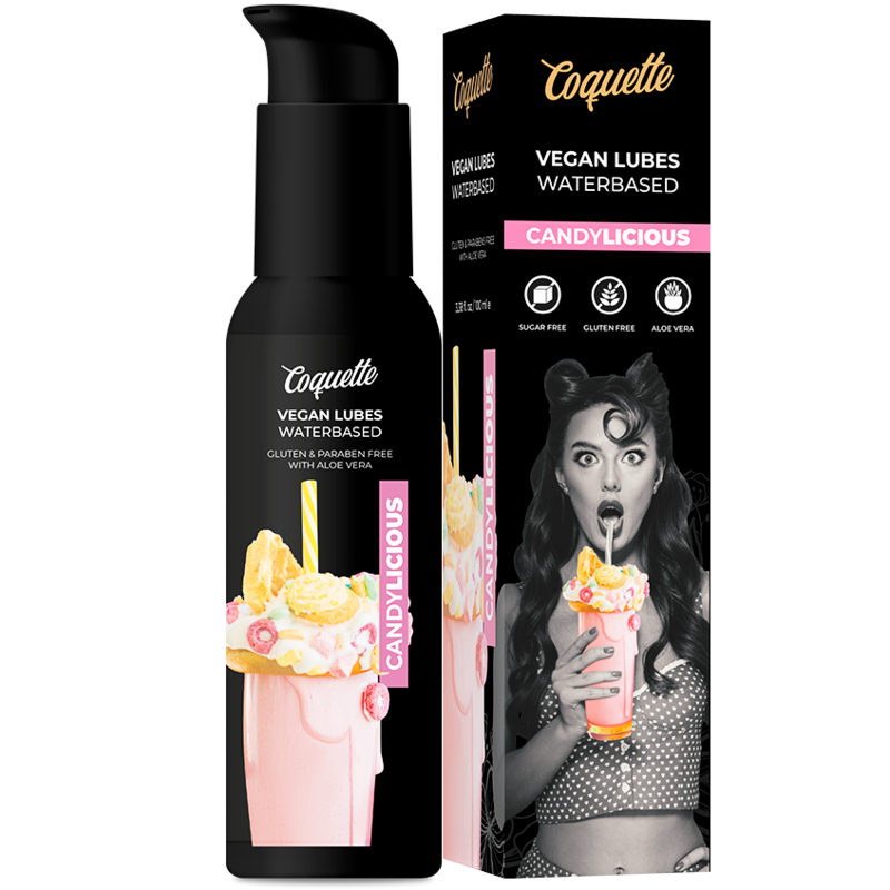Lubrifiant Naturel Coquette Chic Desire Bonbon 100ml - Coquette