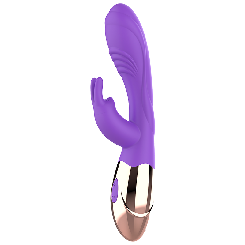 Womanvibe Sextoy Rabbit Rechargeable en Silicone Viora Violet