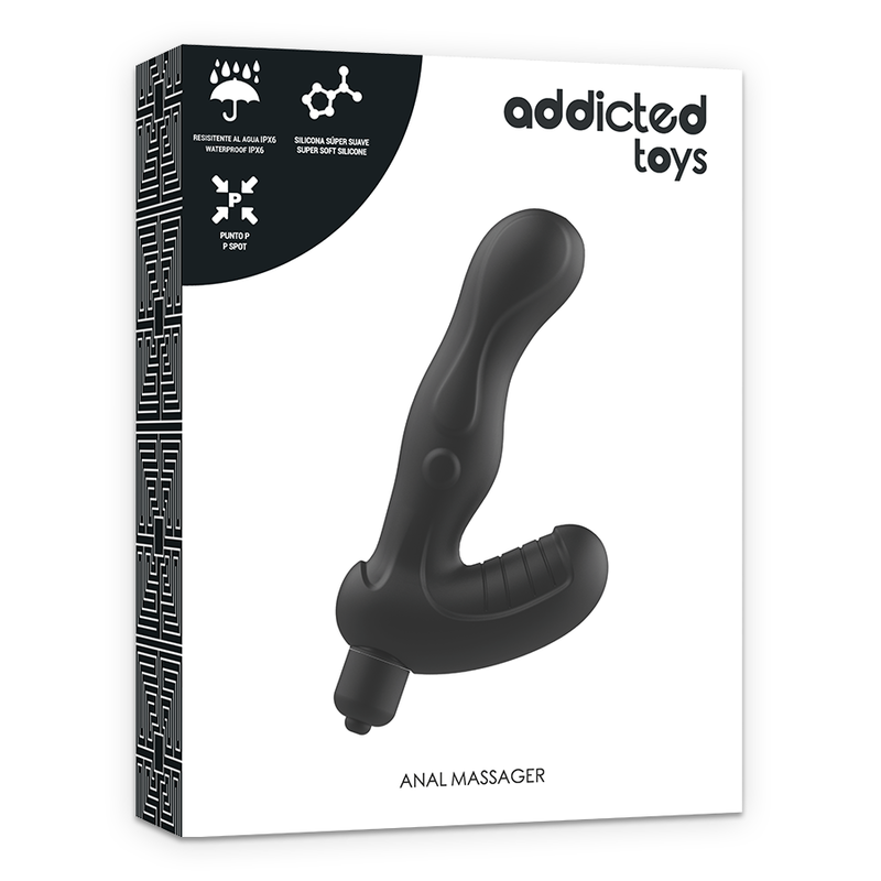 Stimulateur Prostate P-Spot Vibe Noir - Addicted Toys