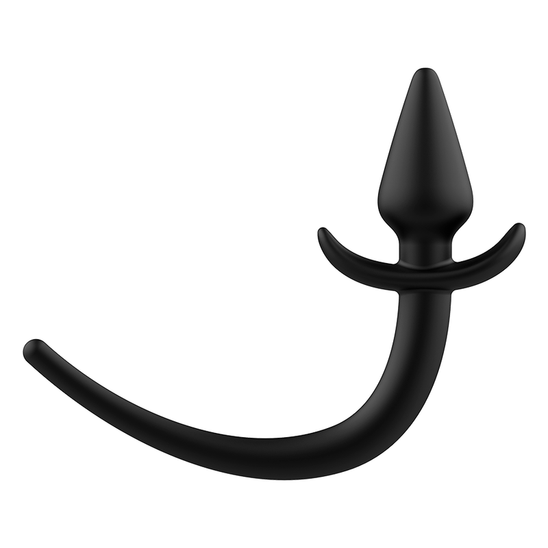 Plug Anal Queue de Chien Noir - Addicted Toys