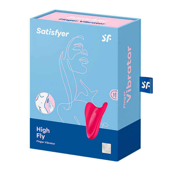 Stimulateur Doigt Vibrant High Fly Fuchsia - Satisfyer