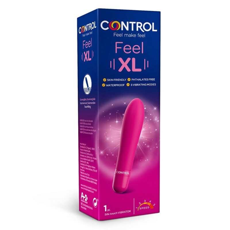 Vibromasseur Feel XL 16cm - Control - CONTROL TOYS