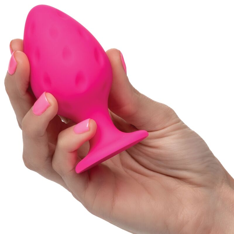 Kit 2 Plugs Anaux Silicone Rose Taille S et L - CalExotics