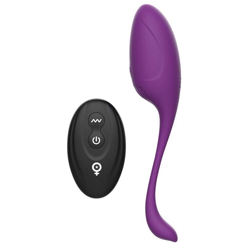 Rewolution – Oeuf Vibrant avec Télécommande Rechargeable – Violet