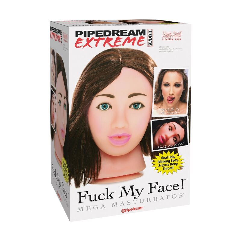 Masturbateur Bouche Fuck My Face Brunette - Extreme Toyz