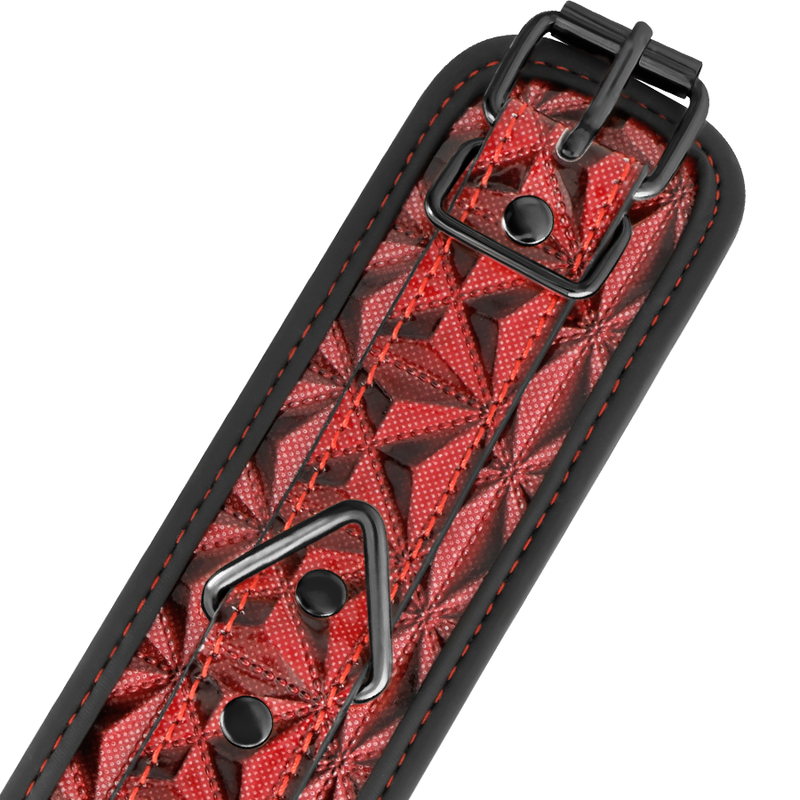 Menottes BDSM Premium Édition Rouge Néoprène - Begme - Begme Fetish Games