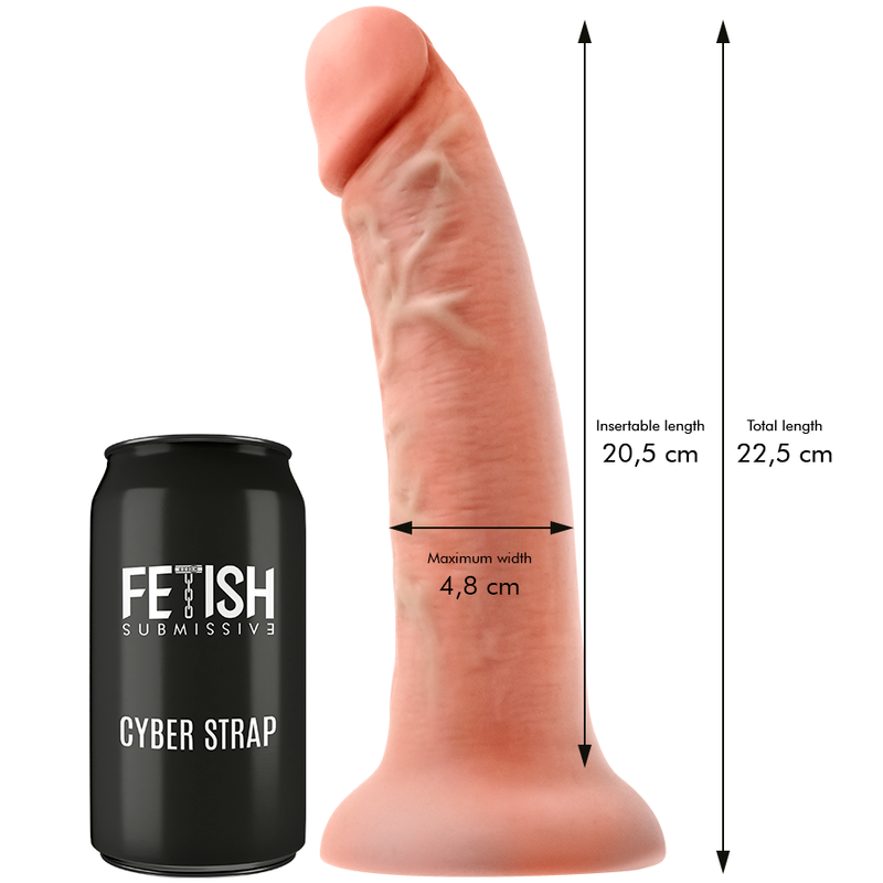 Harnais vibrant Fetish Submissive Cyberstrap télécommandé taille L - FETISH SUBMISSIVE