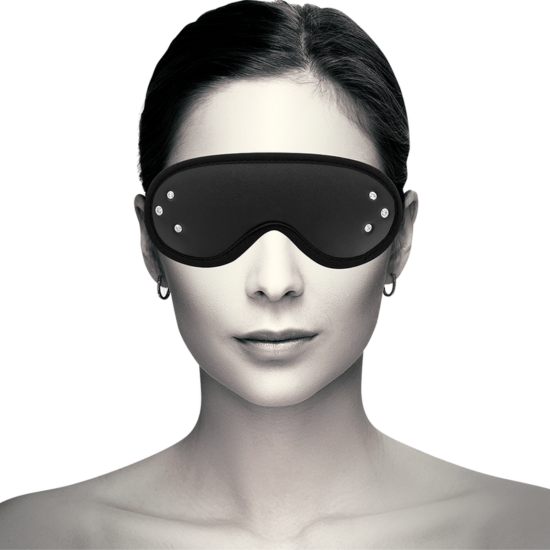 Masque Intégral Chic Desire Bondage Cuir Vegan Noir - Coquette