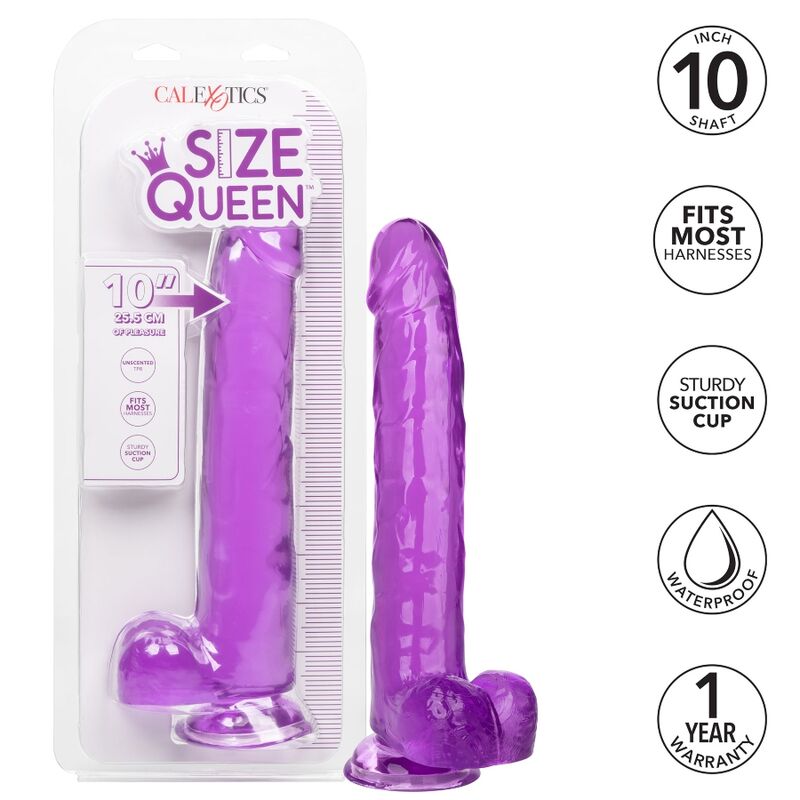 Gode XXL Size Queen Violet 25,5cm - CalExotics