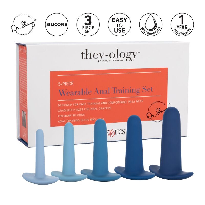 Kit Entraînement Anal They-Ology 5 Pièces - CalExotics