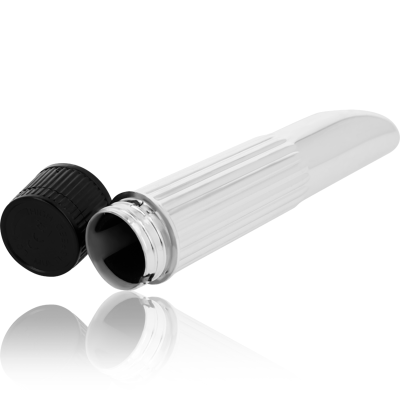 Mini vibromasseur argenté 13,5 cm - Ohmama - OHMAMA VIBRATORS