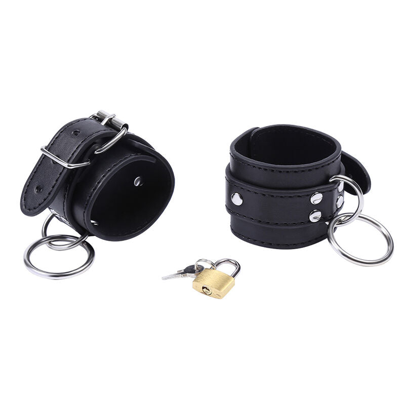 Ohmama fetish - o-ring retenues de poignet verrouillées