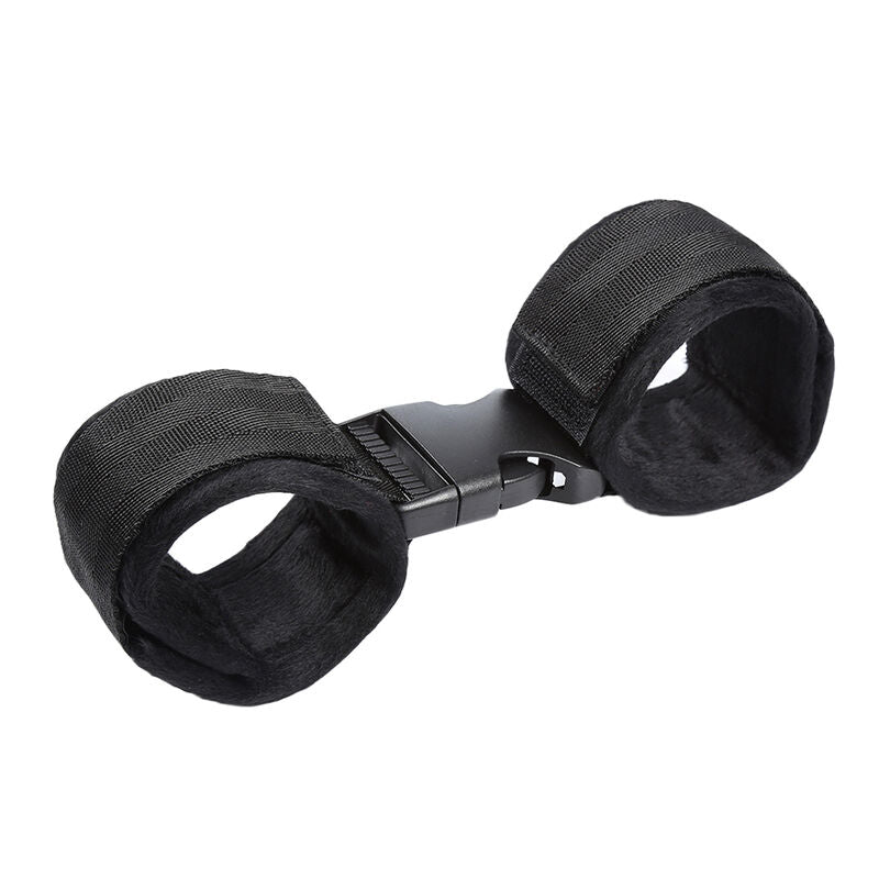 Ohmama fetish - fermeture crochet et boucle retenues de poignet en nylon