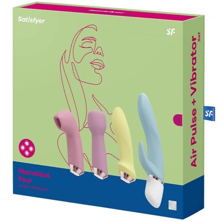 Coffret Sextoys Marvelous Four 4 en 1 - Satisfyer