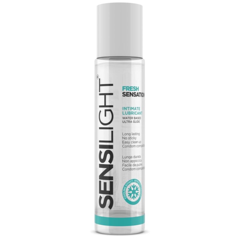 Intimateline - Gel lubrifiant à base d’eau effet Froid Sensilight Fresh Sensation - 60 ml