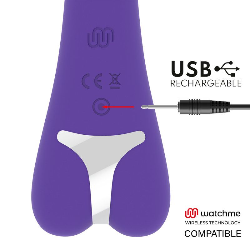 Mr Boss - Sextoy Rabbit Rechargeable 10 Modes de Vibration Aitor - Violet
