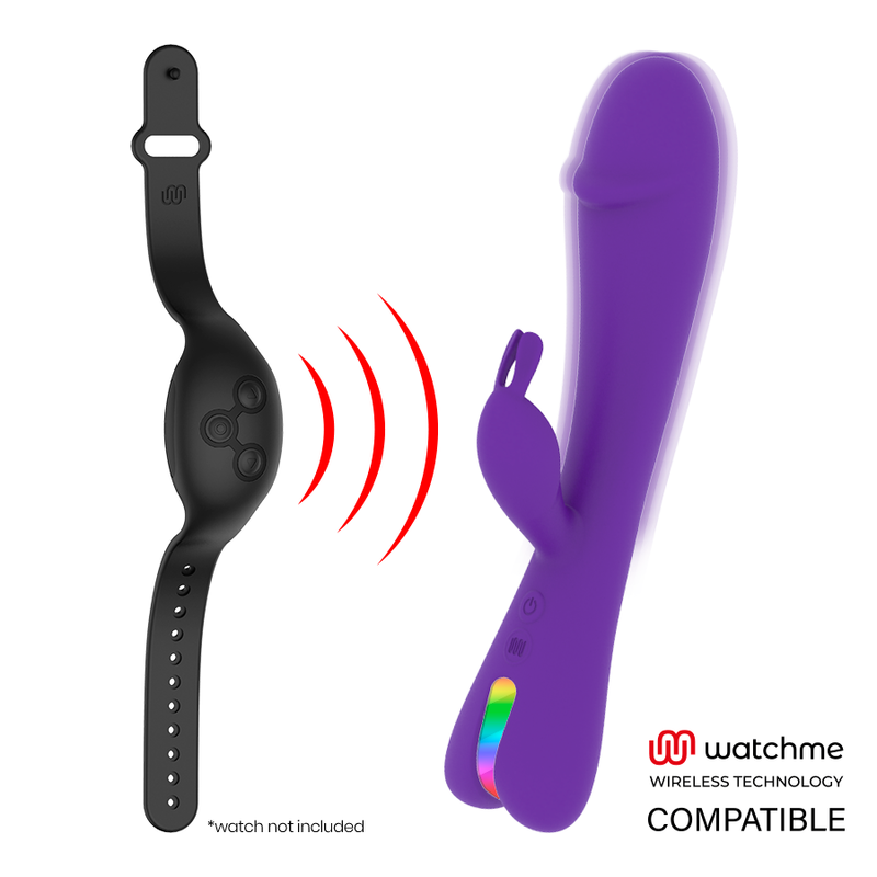 Mr Boss - Sextoy Rabbit Rechargeable 10 Modes de Vibration Aitor - Violet