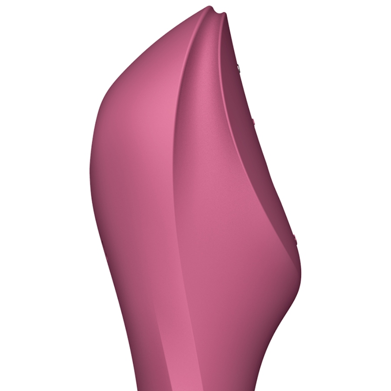 Stimulateur Clitoridien Curvy Trinity 3 Rouge - Satisfyer