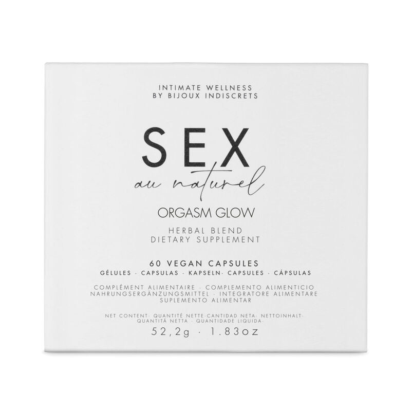 Bijoux Indiscrets - Aphrodisiaque Orgasm Glow SEX au Naturel 60 Gélules