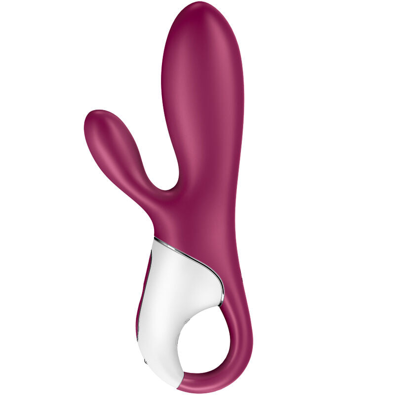 Vibromasseur Rabbit Chauffant Hot Bunny Rose - Satisfyer