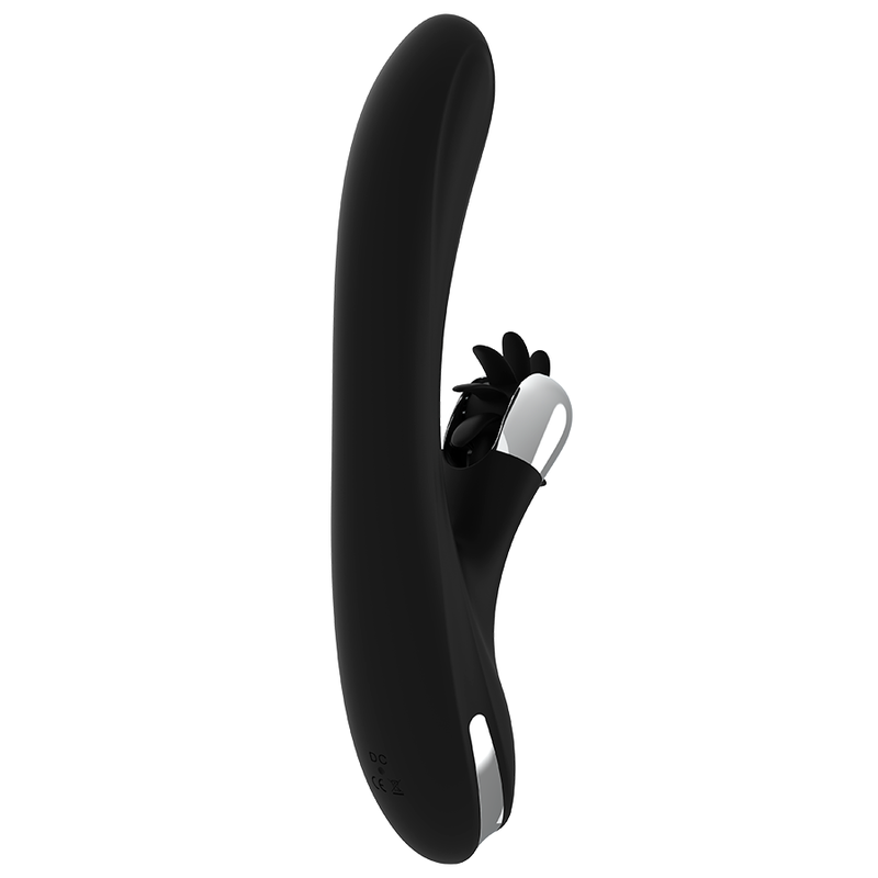 Vibromasseur Rabbit Vibrant Bunny Johnny - Black&Silver