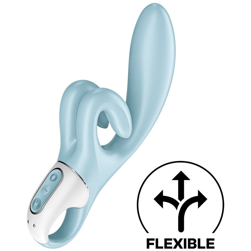 Vibromasseur Rabbit Touch Me Bleu - Satisfyer