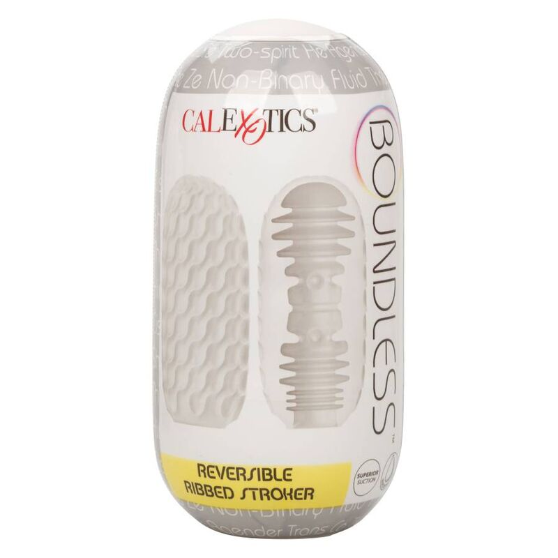Masturbateur Stroker Côtelé Réversible Boundless - CalExotics