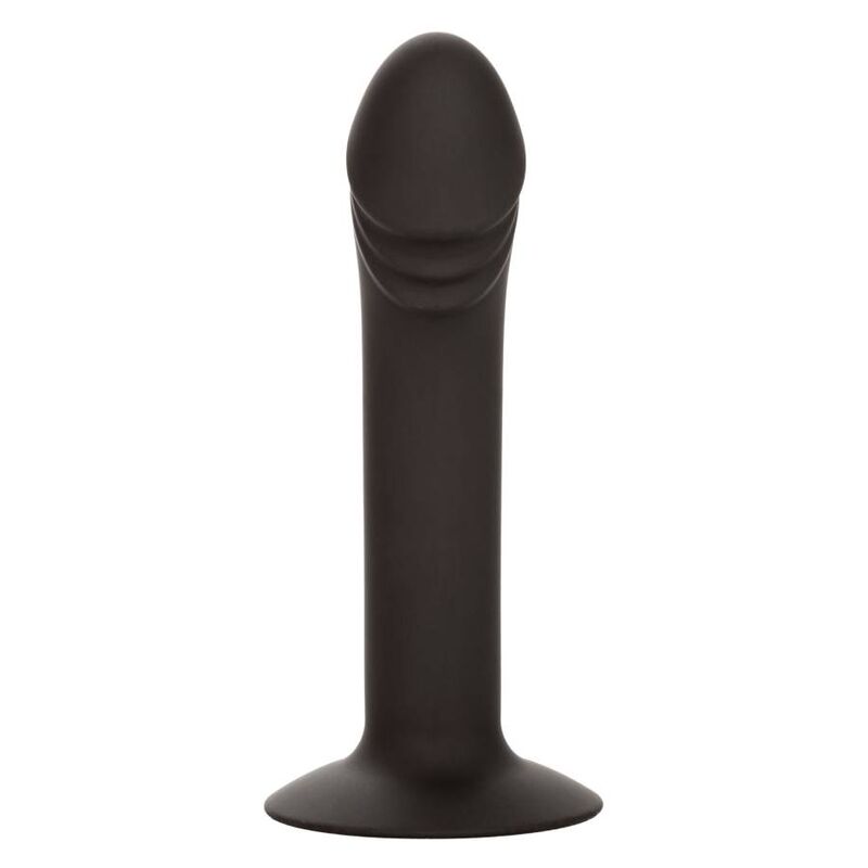 Plug Anal Courbé Stud Silicone avec Ventouse - CalExotics