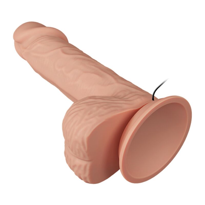 Baile - Gode Réaliste Vibrant avec ventouse Chair - 20,6 cm